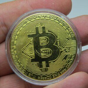 18k Gold Bitcoin